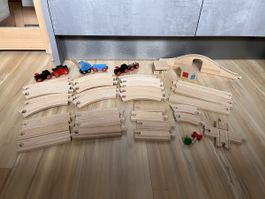 Brio Eisenbahn Holzspielzeug Spielsachen Holz Zug Schienen