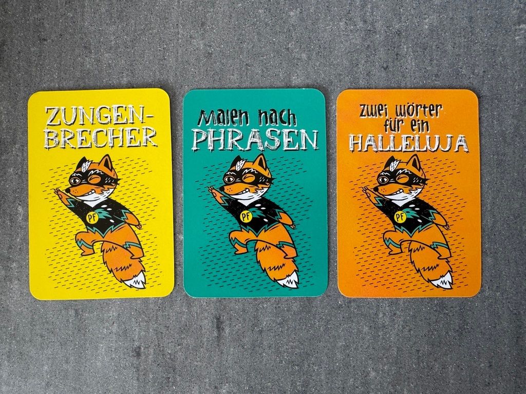 Giochi: Der Phrasenfuchs - Ein blitzgescheiter Ratespass - neu – Nuovo e nell'imballaggio originale da Zürich venduto da Alot16 6