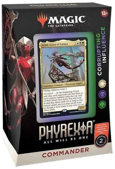 Magic The Gathering Sammelbilder & Trading cards: MTG - Phyrexia Corrupting Influence - Precon Commander Deck – Gebraucht aus Frauenfeld von tobiaskoestli1 2