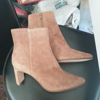 DUNE neue Frühlings Echtwildlederstiefelette Gr. 39