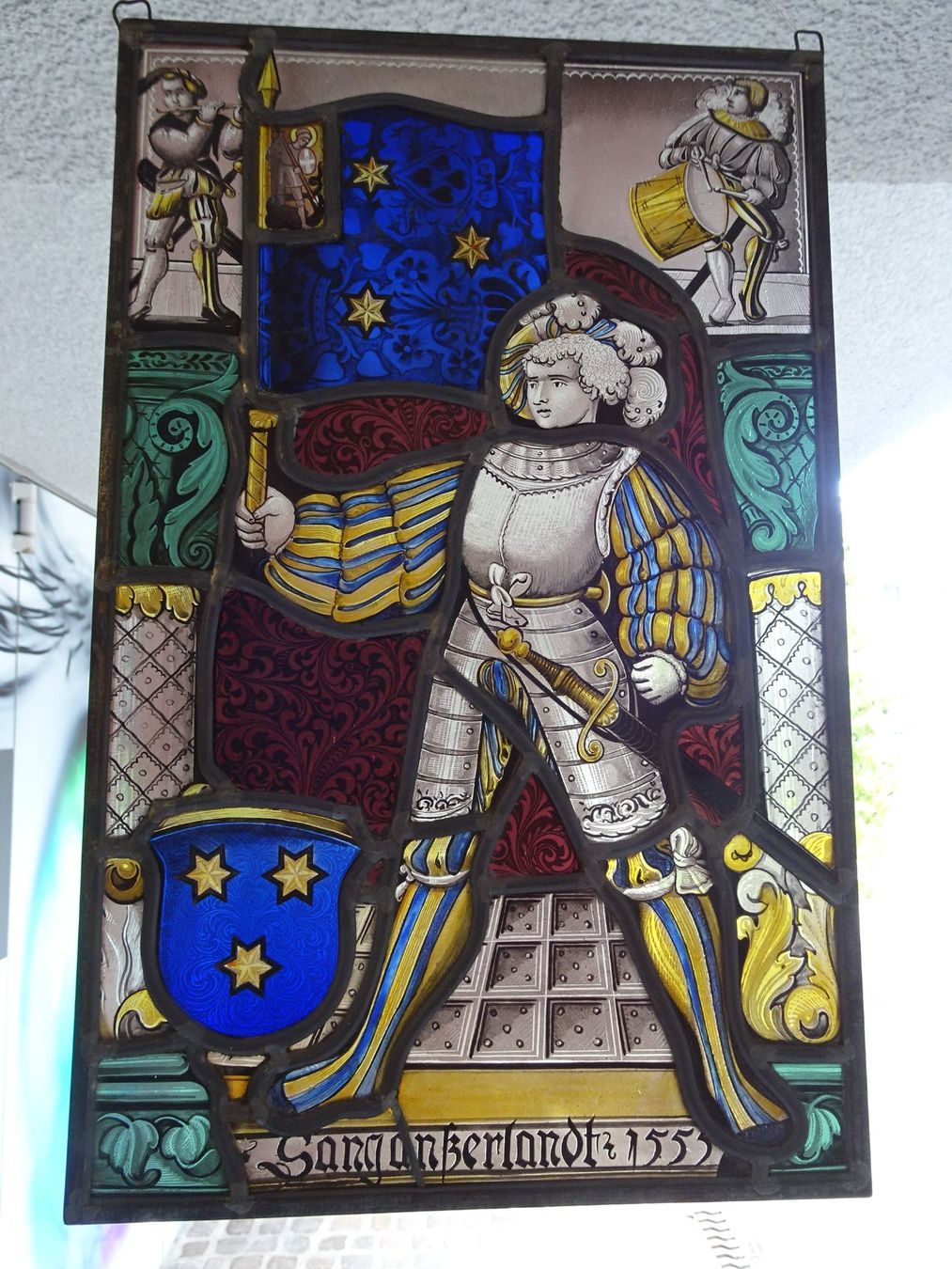 Altro in Antiquarato & Arte: Wappenscheibe Sarganserland 1555 – Usato da Siebnen venduto da niki61