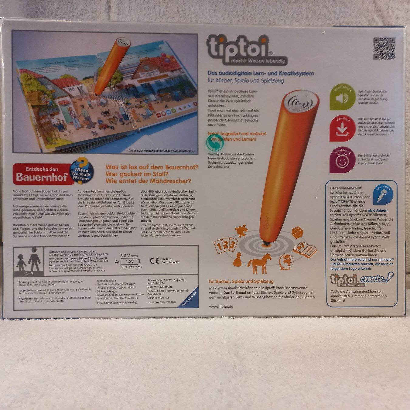 Ravensburger Spiele: tiptoi Starter-Set Bauernhof mit Stift – Neu und originalverpackt aus Auenstein von Anmies 1