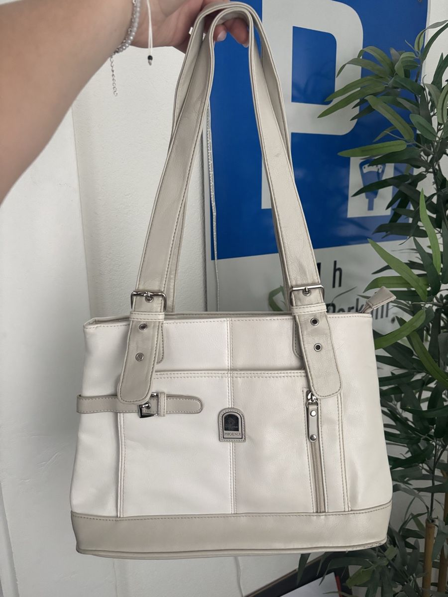Borse: weisse Handtasche von Phoenix  – Usato da Ostermundigen venduto da emily.to