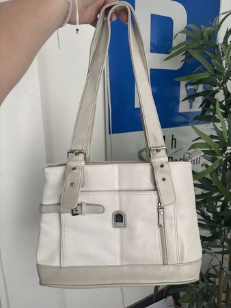 weisse Handtasche von Phoenix 