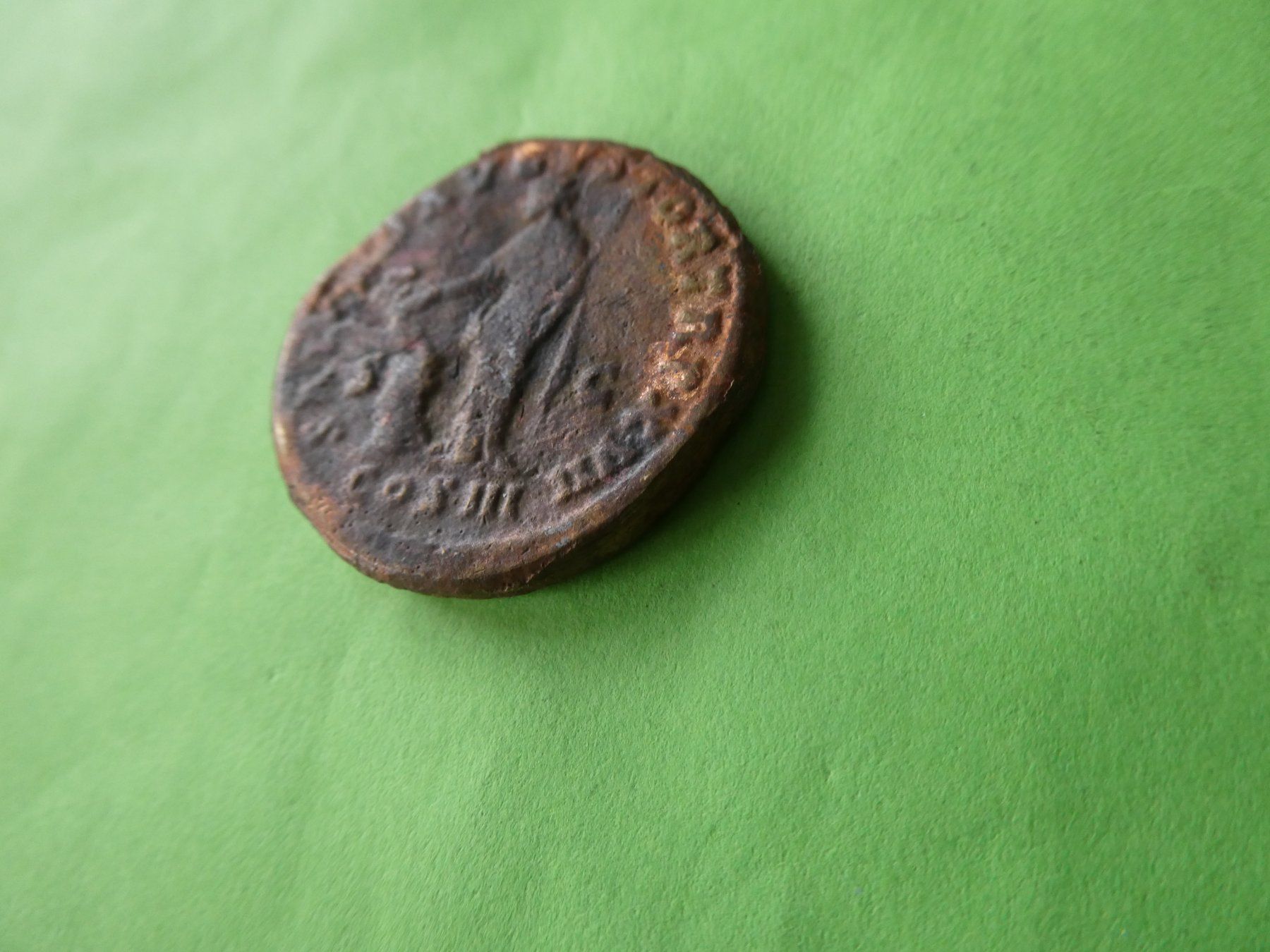 Tutti le monete: uralte grosse Bronzemünze 29 mm     17.07 g – Usato da Hinterforst venduto da Rohusri 3