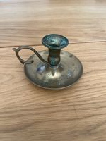 Antiker Kerzenhalter Messing