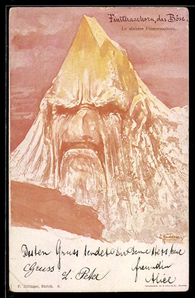 Cartoline postali: sign. E. Hansen / Emil Nolde: Das Böse  – Usato da Berlin venduto da bartko-reher