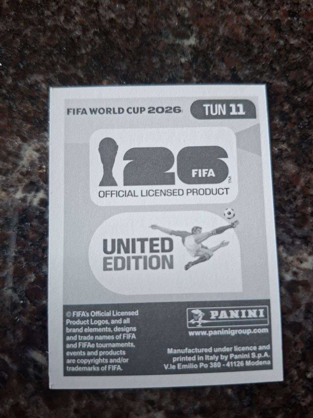 Panini Carte collezionabili: Ferjani Sassi, Panini WM 2026, TUN 11 – Nuovo (secondo la descrizione) da Erlinsbach venduto da pfunky 1
