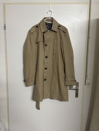 Herren Trenchcoat Beige Grösse L gebrauchter Zustand