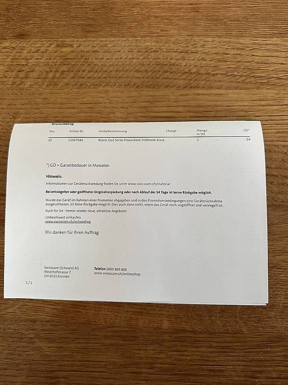 Akkus: Power Bank Xtorm neu – Gebraucht aus Luzern von Modano02 1