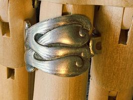 Jugendstil 1916 signierter Ring, Grösse 64