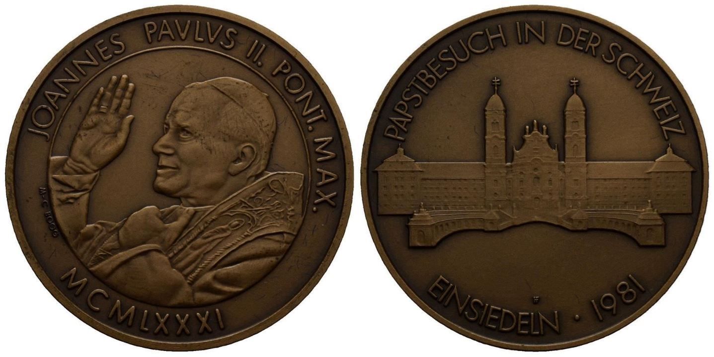 Medaglie: Johannes Paulus II 1981 /321312/ – Usato da Trimbach venduto da Solothurn1