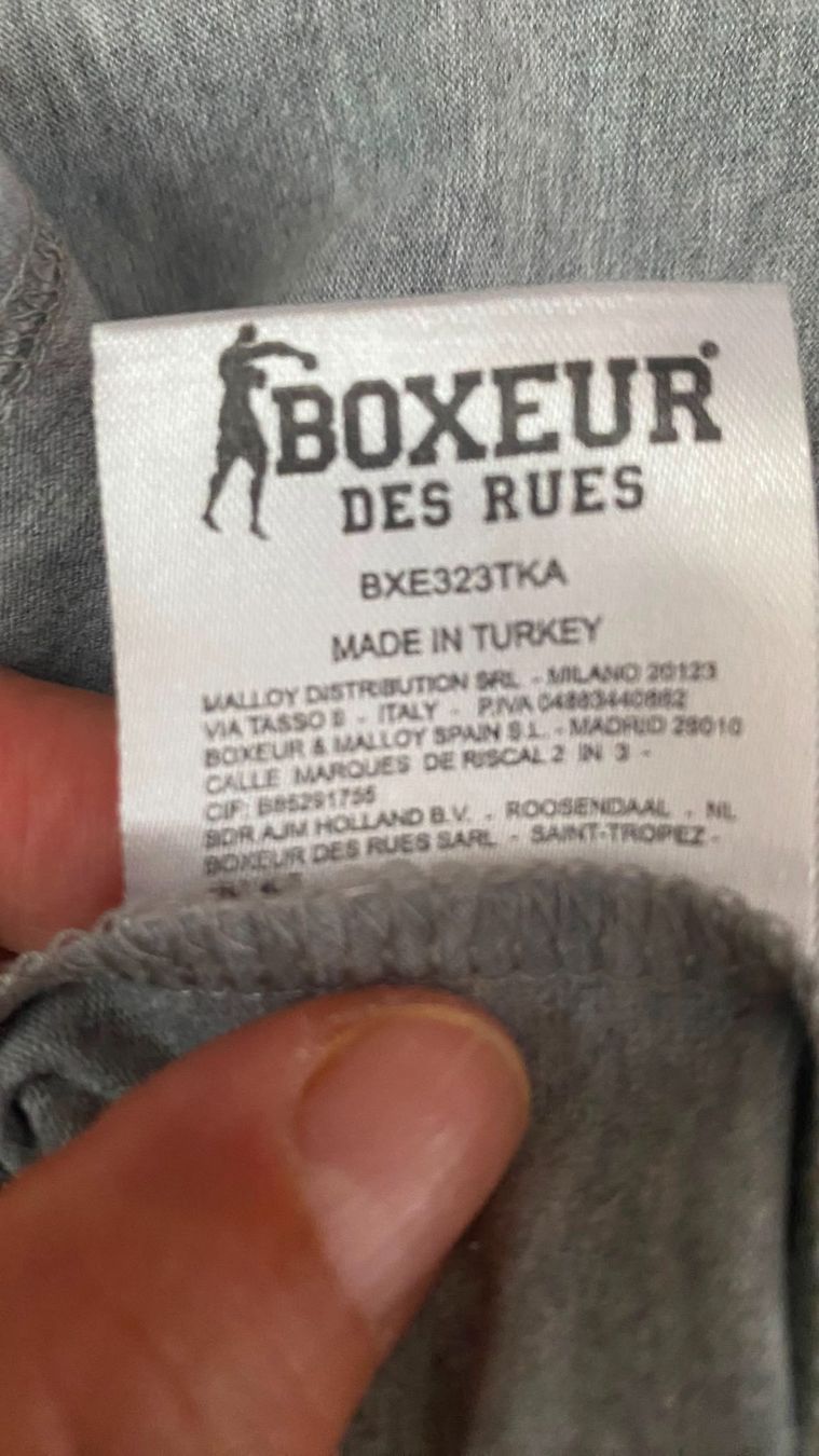 Boxeur Des Rues T-shirt: Tanktop Boxeur des Rues grau Grösse M – Nuovo (secondo la descrizione) da Rothrist venduto da lil_tg5m 3