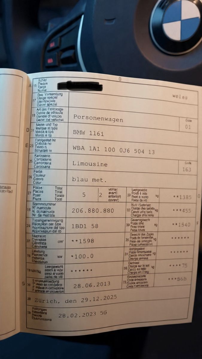 BMW Automobili: BMW 116i – Usato da Wettingen venduto da MorinaAutocenterAG 8