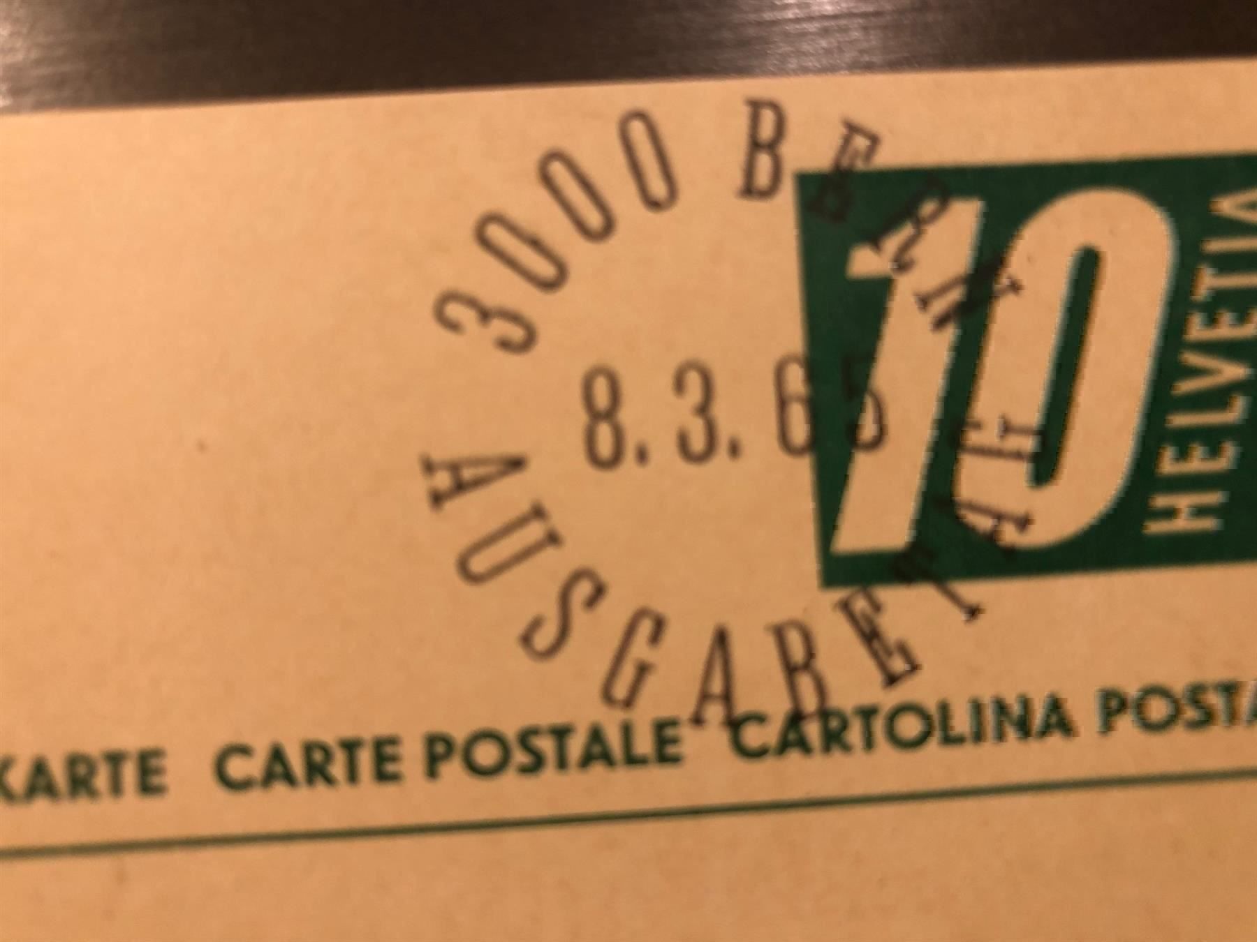 Alle Briefmarken: Ganzsache mit ET-O, ab 1.-- – Gebraucht aus Lufingen von Rac0 1