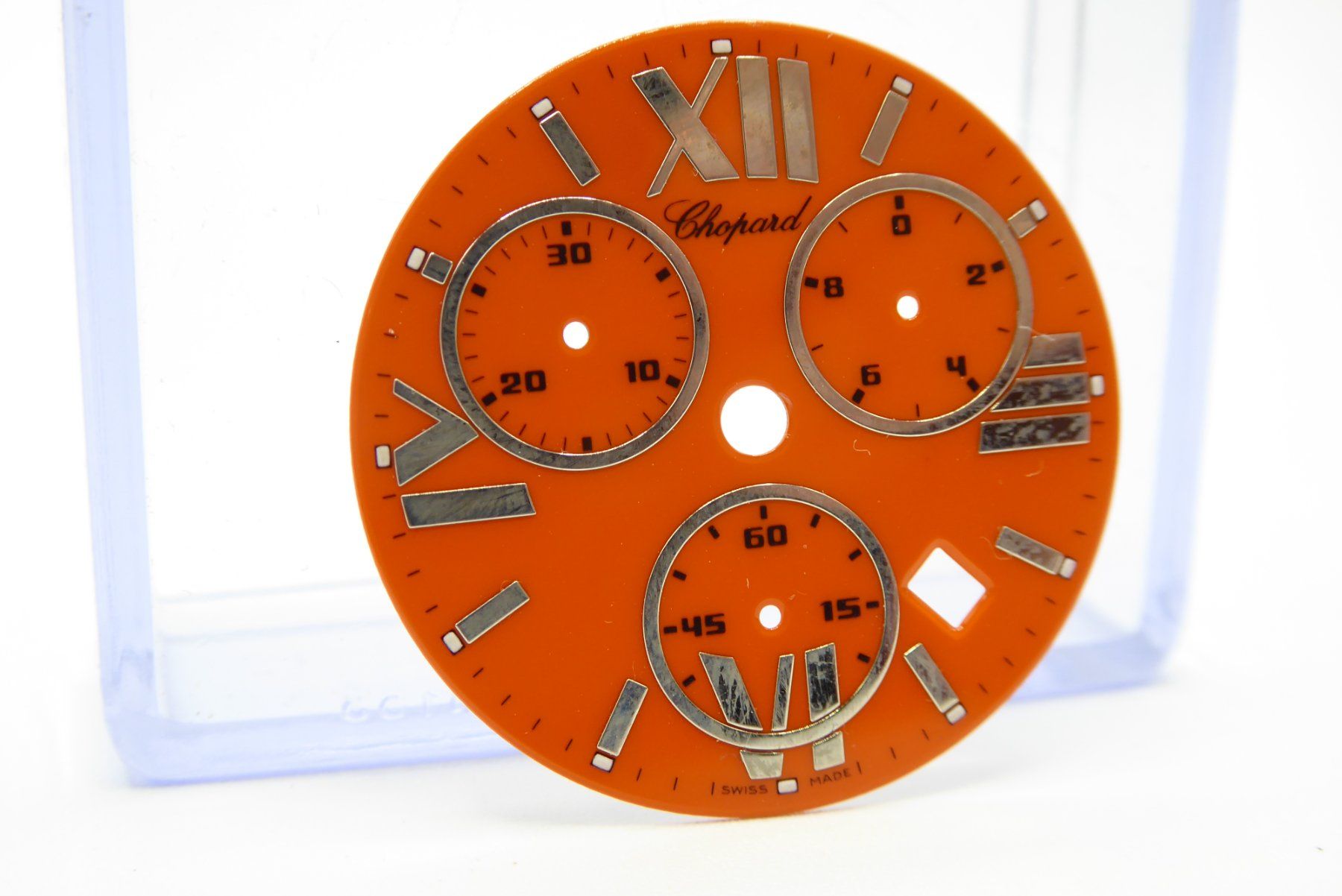 Chopard Orologi: Chopard Happy Sport Chronographe orange dial – Nuovo (secondo la descrizione) da Geneve venduto da adr_xk6n 1