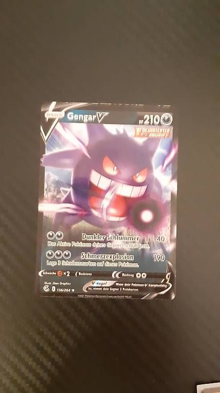 Carte collezionabili: Pokémon Karte: Gengar V – Usato da Pieterlen venduto da Tobias2011
