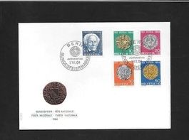 FDC Pro Patria Serie 1964 B118 - B122 ET Bern 1.6.1964