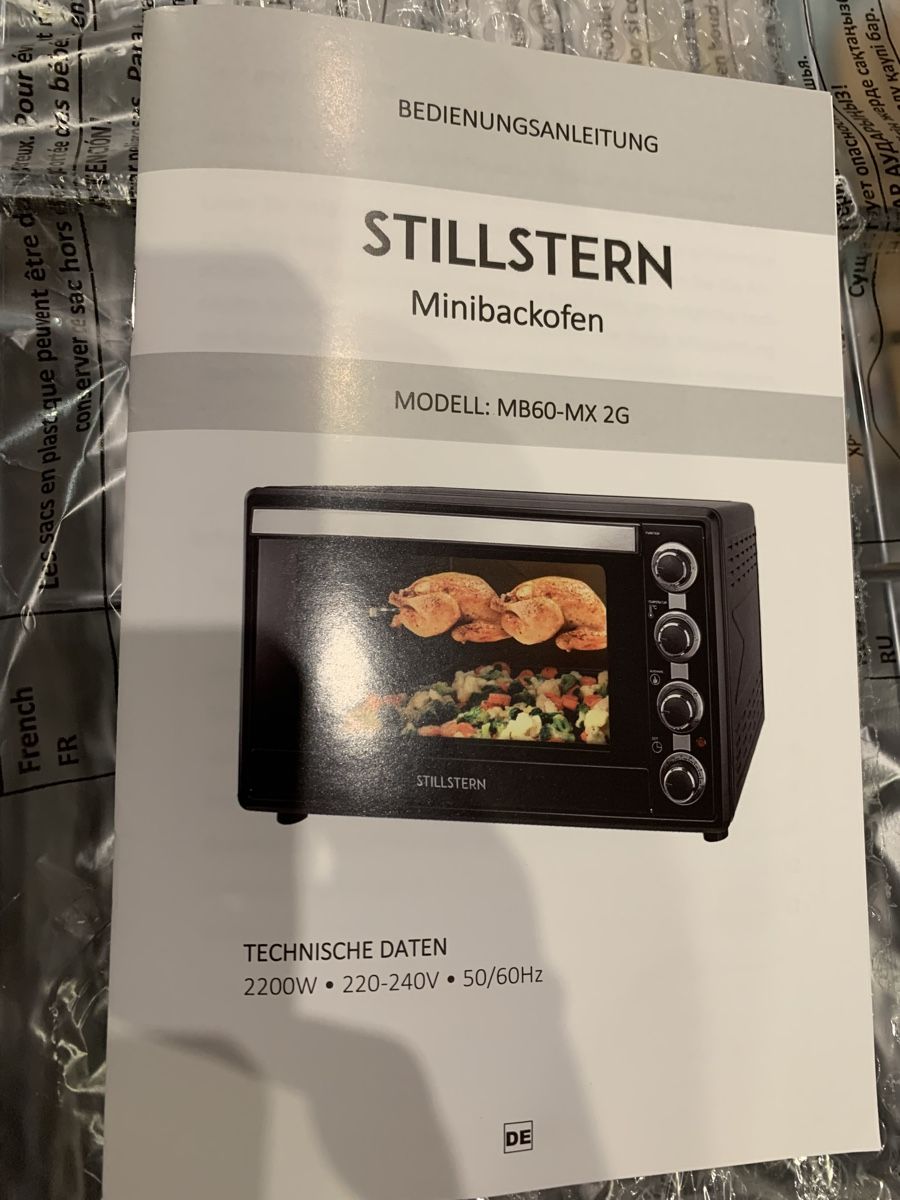 Backöfen: stillstern mb60 mx 2g – Neu (gemäss Beschreibung) aus Madiswil von fip_bcv7