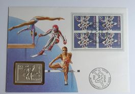 Numisbrief Pro Sport mit Silbermedaille ab 1 Fr. !
