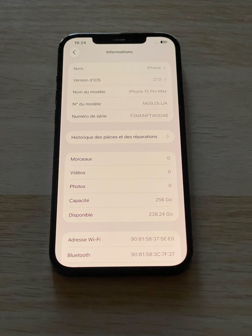 Apple Portables: IPhone 12 Pro Max 256gb Akku 86% – D'occasion à Biel/Bienne par Pro.max 4