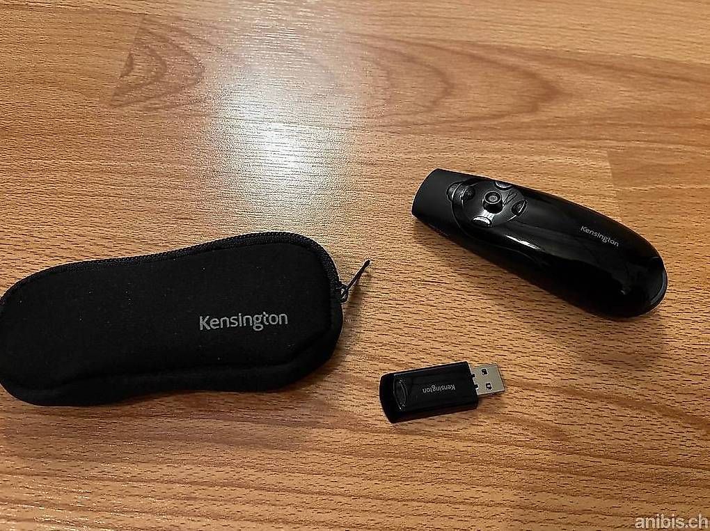 Telecomandi: A vendre pointeur Kensington Wireless Presenter Pro – Usato da Yverdon-les-Bains venduto da mic_v8yx