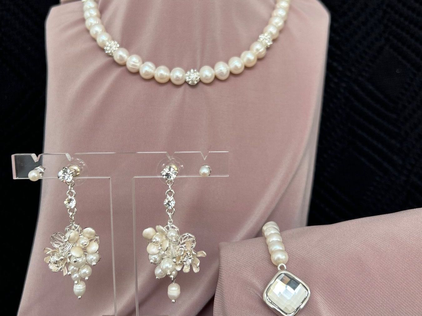 Sonstiger Schmuck: Schmuck-Set Perlen Nr. 18 – Neu (gemäss Beschreibung) aus Rothenburg von stacostaco