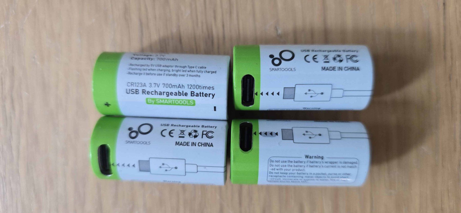 Akkus: wiederaufladbare Batterien CR123A – Gebraucht aus Würenlos von Eyeq 2