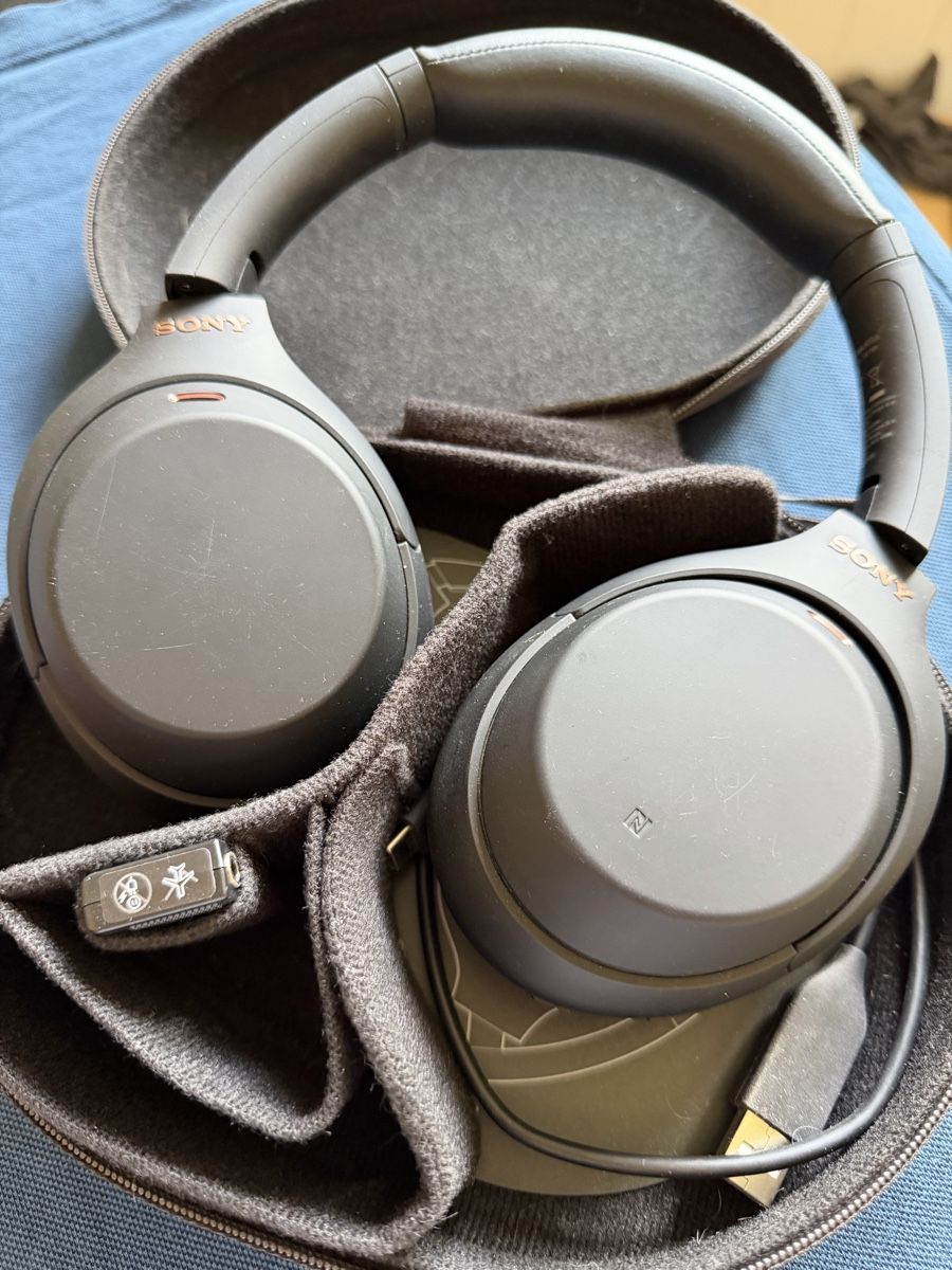 Sony Cuffie: Sony WH-1000xm4 mit Kabel & Etui – Usato da Oberburg venduto da Glenn69