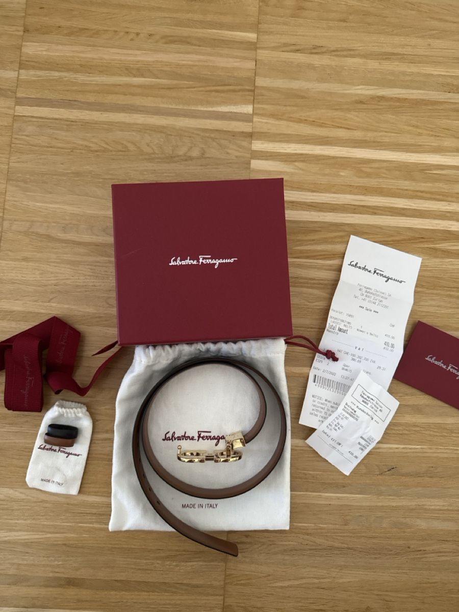Salvatore Ferragamo Cinture: Salvatore Ferragammo Gürtel  – Usato da Menzingen venduto da ath_2byd