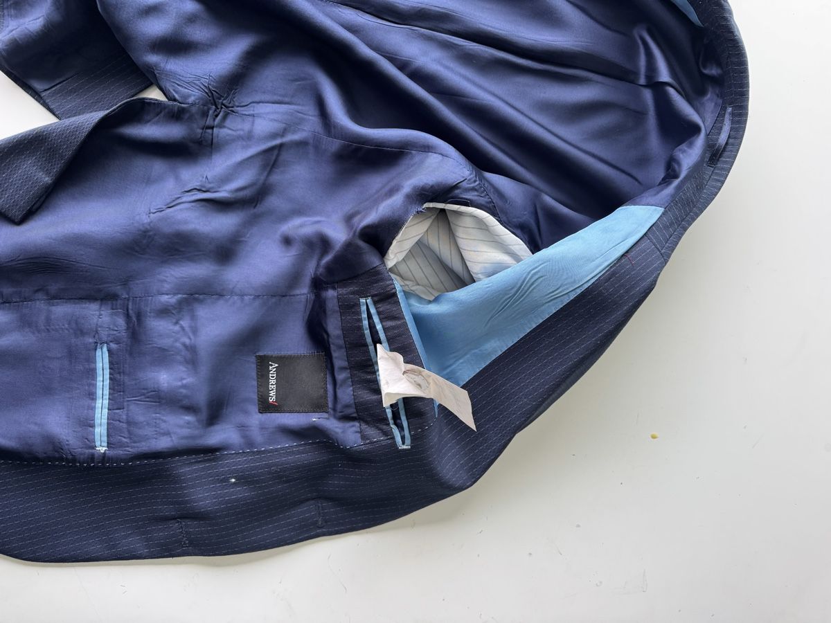 Completi: Andrews Suit Jacket, Size 52/42, Pinstripe, Blazer – Usato da Zürich venduto da forestF4iry 2