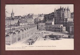 LAUSANNE - Flon - Maison Mercier - 1908