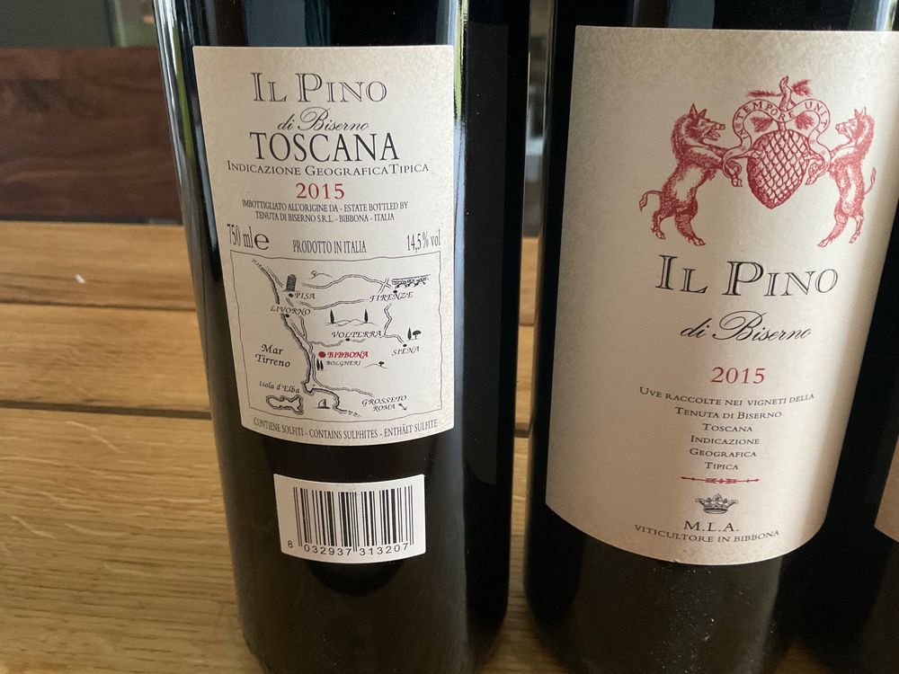 Il Pino di Biserno 2015 6 Flaschen Kaufen auf Ricardo