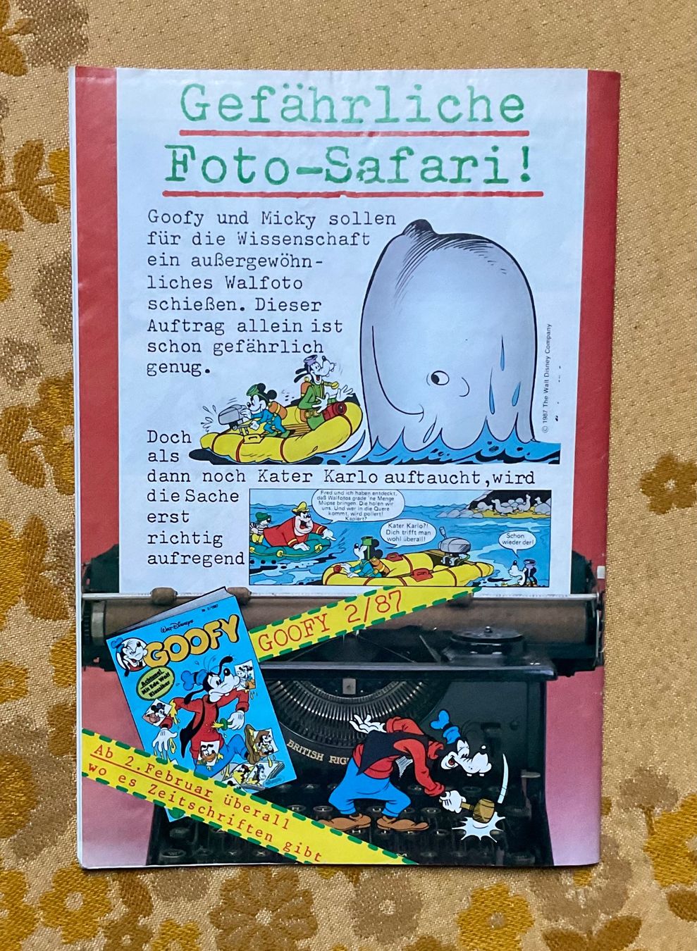 Fumetti: Goofy Heft Nr 1 von 1987 – Usato da Endingen venduto da nathan05 9