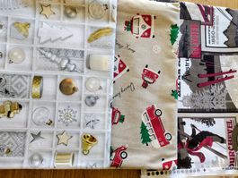 verschiedene Dekostoffe, auch für Patchwork geeignet