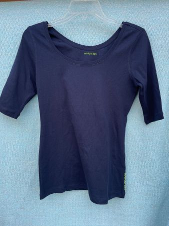 MARGITTES Oberteil / Sweatshirt Gr. 38 Navy