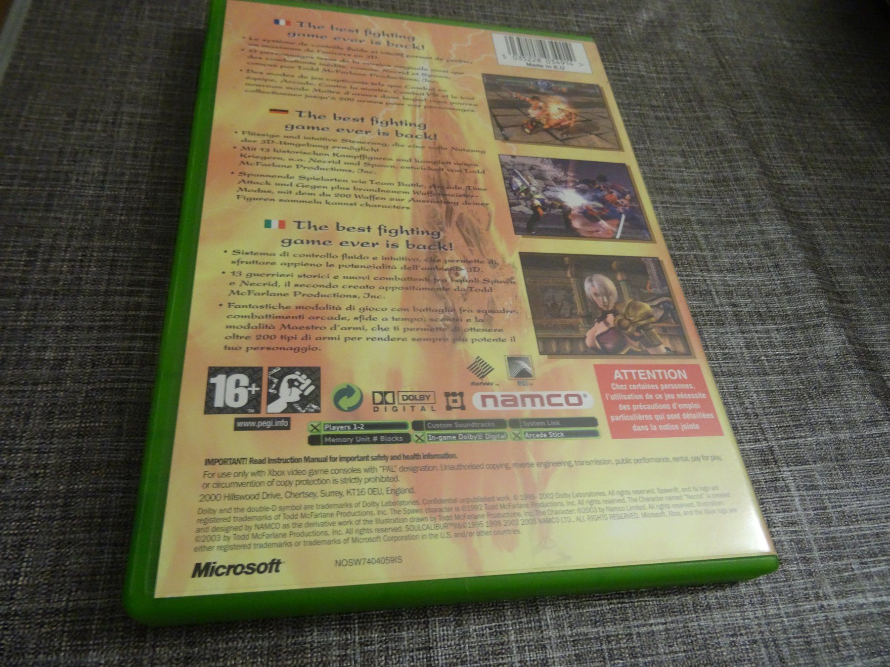Microsoft Giochi: Soul Calibur II 2 - Xbox – Usato da Olten venduto da Disc-Ausverkauf 2