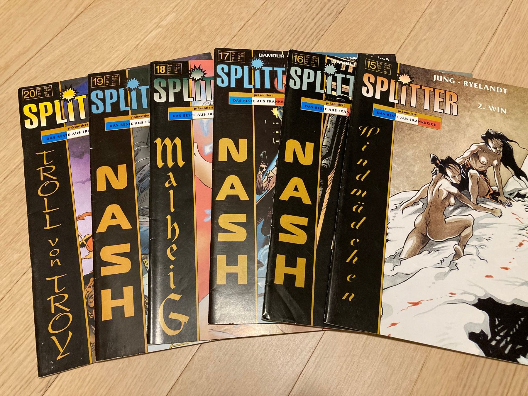 BD: Comichefte SPLITTER – D'occasion à Mauensee par Etrigan 3