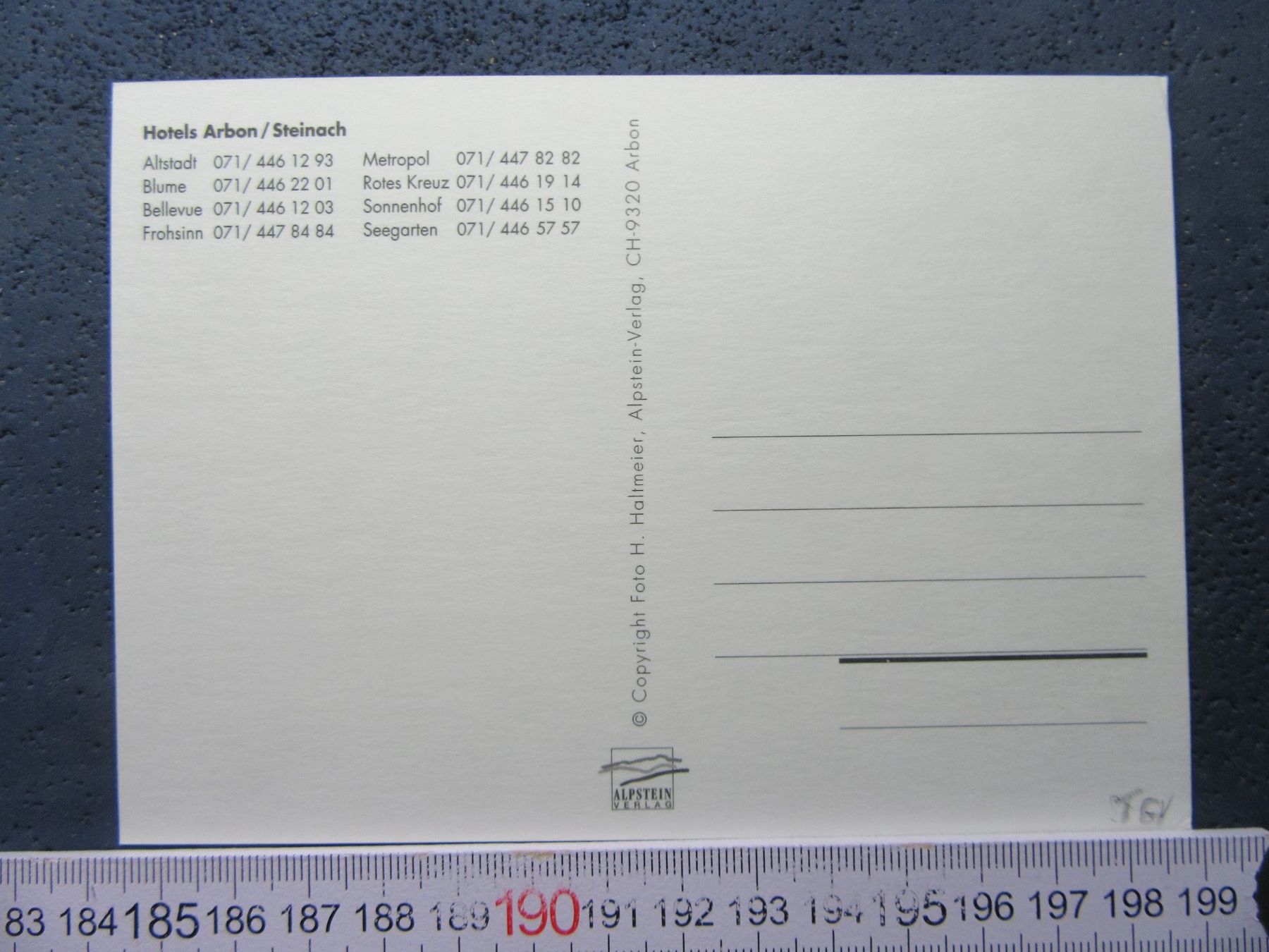 Cartoline postali: ARBON STEINACH AM BODENSEE TG AK BADE-ANLAGE LUUFTBILD – Usato da Ettingen venduto da Hausi4711 2