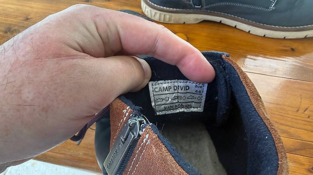 Camp David Scarpe da uomo: Camp David halbhohe Boots Grösse 44 – Usato da Gipf-Oberfrick venduto da Rogero_1965 1