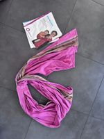 Ring Sling Baby Carrier pink striped used