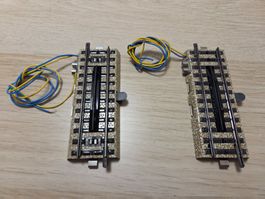 Märklin 2 x 5112 Entkupplungsgleis M H0 (2)
