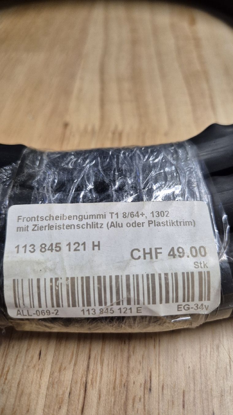 Tutti pezzi di ricambio auto: Frontscheibengummi VW T1 1302 – Nuovo (secondo la descrizione) da Hettlingen venduto da Nadl05 1