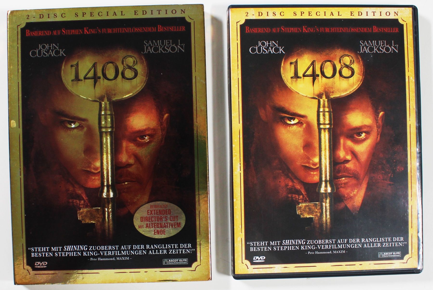 Alle DVDs: 1408 mit John Cusack &Samuel L. Jackson - Doppel DVD Edition – Gebraucht aus Brüttisellen von Collector-Corner 1