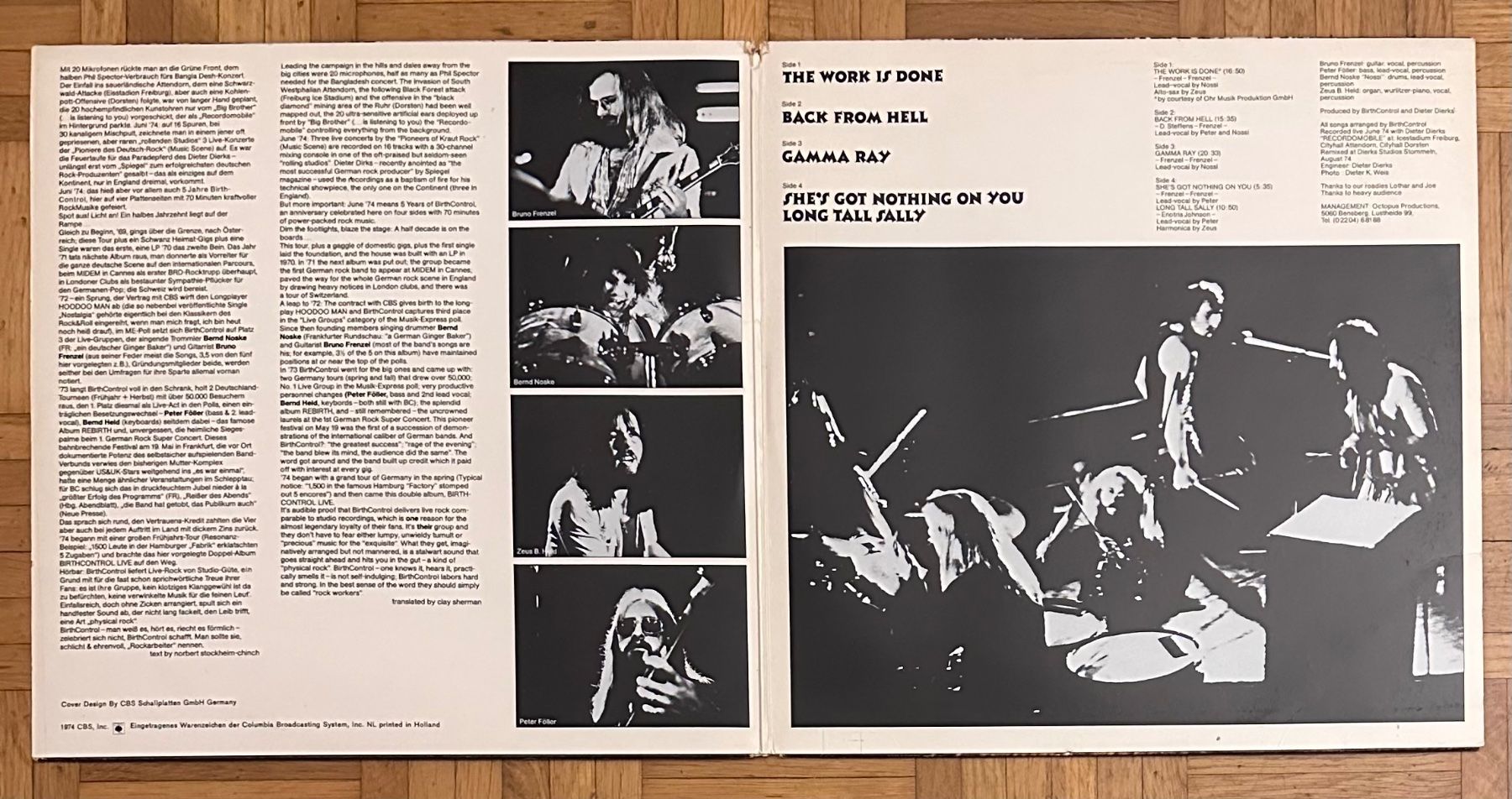 Dischi in vinile: LP - Birthcontrol - Birthcontrol Live – Usato da Breganzona venduto da Onairda75 2
