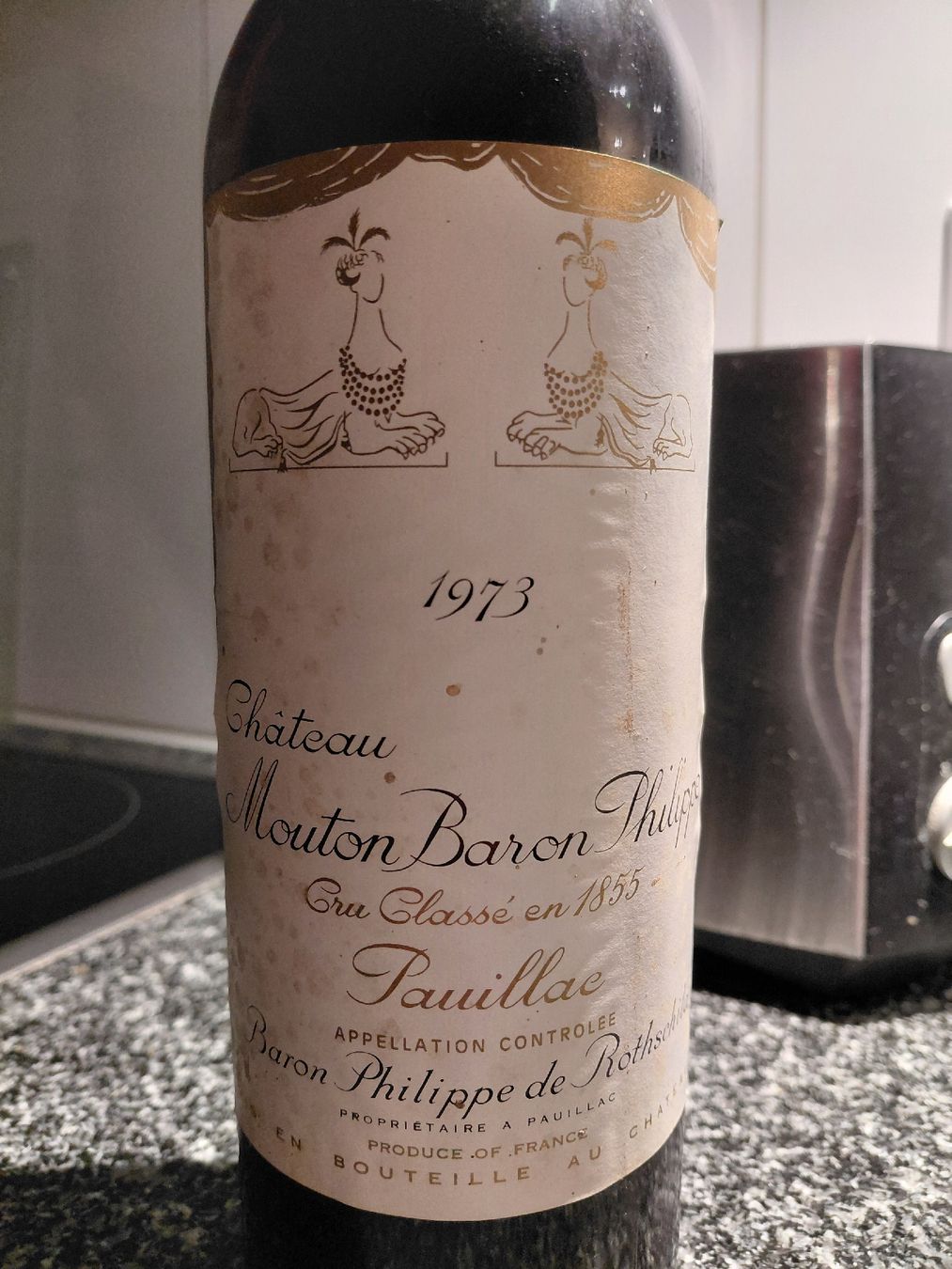 Wein: Château Mouton Baron Philippe 1973 – Gebraucht aus Studen BE von Shakermaker