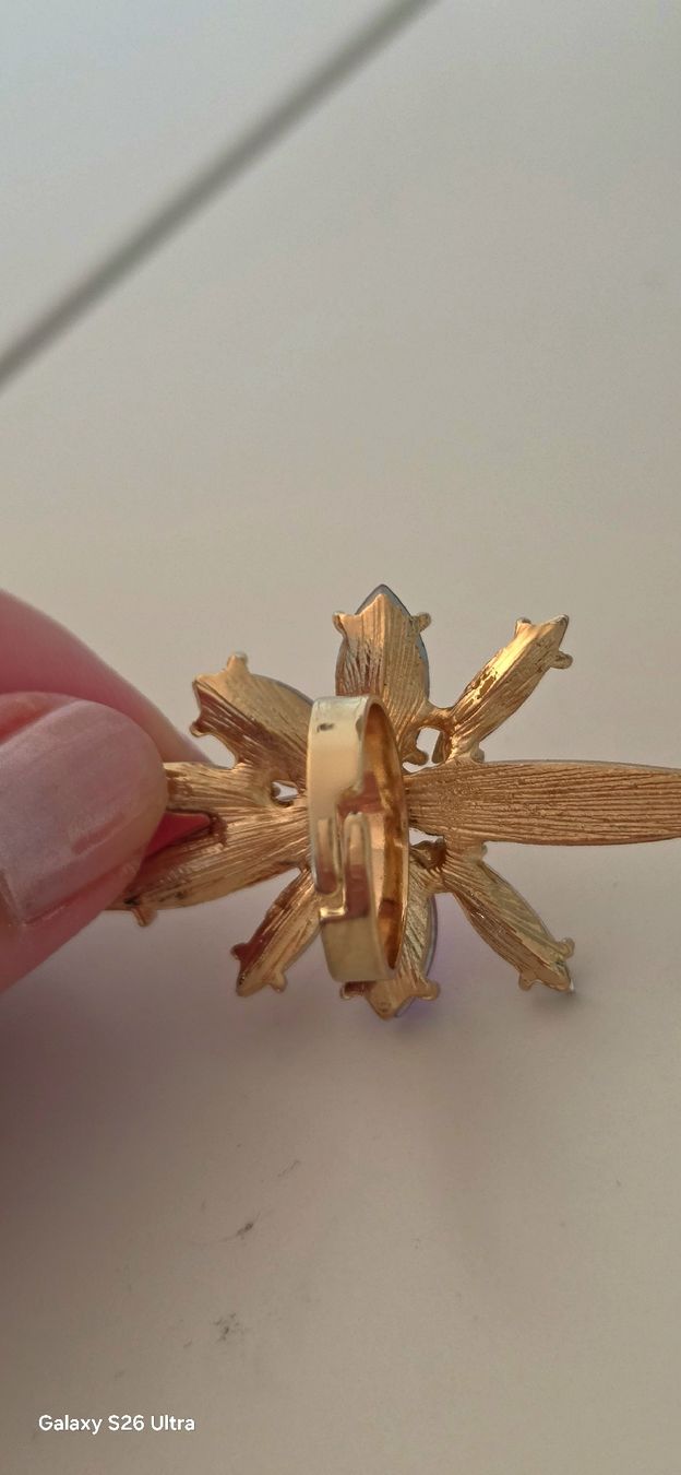 Anelli: Statement Ring bunt – grosse Steine, auffälliges Design – Nuovo (secondo la descrizione) da Muttenz venduto da Malici11 1