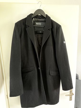 Indicode Jeans Mantel M Herren Schwarz