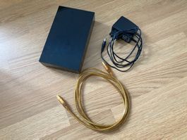 Disque dur externe LaCie HD3.5S2 2TB noir avec alimentation