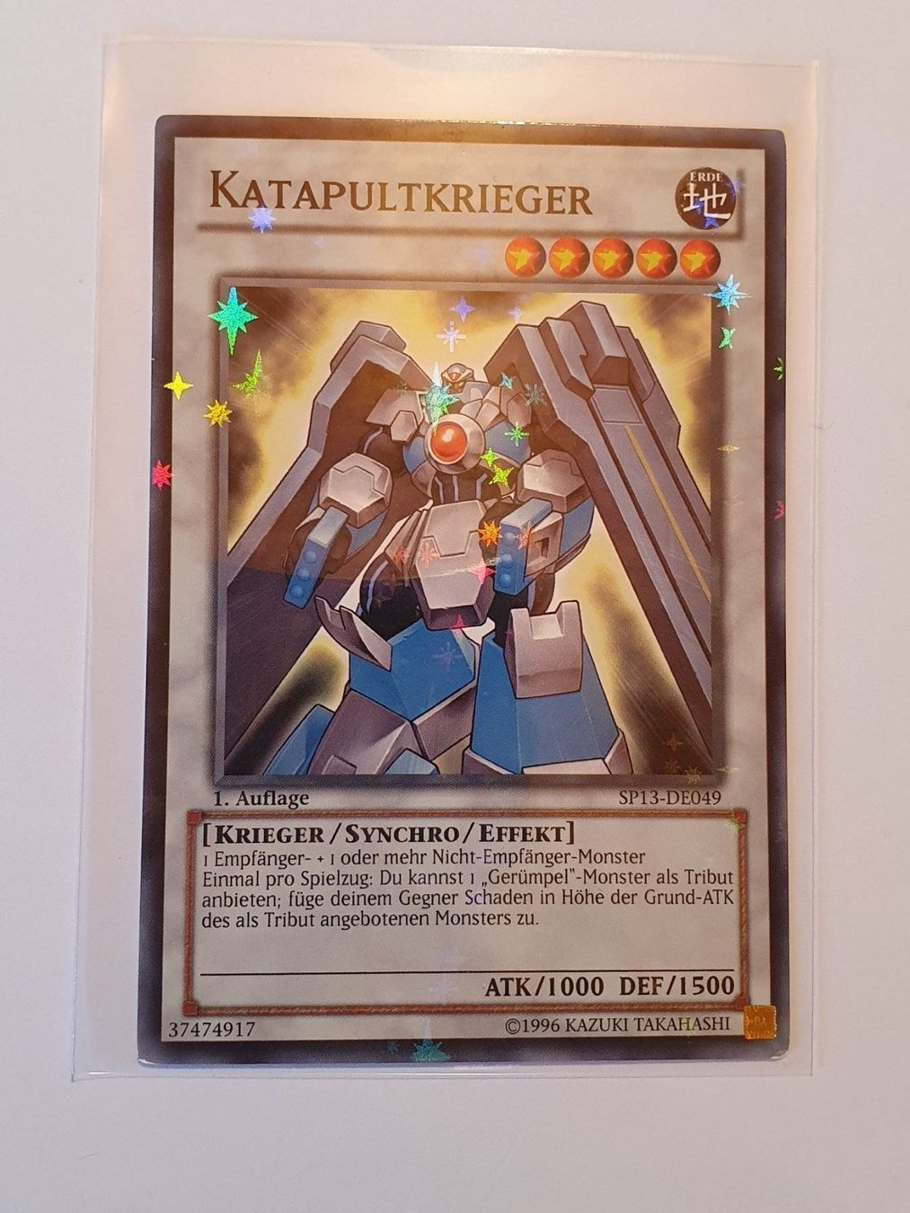 Yugioh Carte collezionabili: Yugioh Katapultkrieger Starfoil Karte – Usato da Oberdorf BL venduto da BaldenEagle